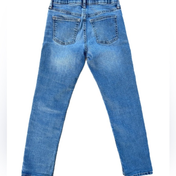 Old Navy Karate Slim Boys Medium Wash Distressed Jeans Size 10 - Picture 3 of 7